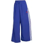 Adidas Pantalon de sport bleu / blanc