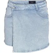 Noisy May Noami Denim High Waist Short Skirt Bleu S Femme