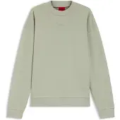 HUGO Sweat Relaxed en molleton de coton avec logo