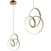 Toolight Lampe Suspendue G076-1CP Gold