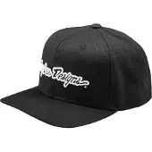 Troy Lee Designs Curved Signature Casquette Snapback Taille