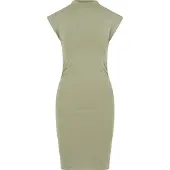 Urban Classics Tb7179 Short Sleeve Dress Vert XL Femme