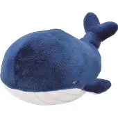 Nemu Nemu peluche baleine - - PELUCHES/Animaux - J1505 - Bleu - TISSU
