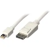 Lindy Mini Displayport To Displayport Cable 2 M Blanc