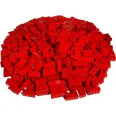 LEGO 2x4 briques rouges - 3001 NOUVEAU Quantité 50x