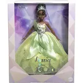 Mattel Games Disney Tiana Poupée de collection du centenaire Vert Vert One Size