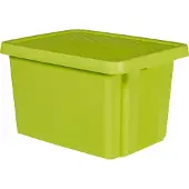 Curver STORAGEBOXCURVER 26L+LID GREEN 598 (34 cm, 26 l)