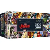 Trefl Puzzle UFT Marvel Avengers : à travers l'univers des comics 9000 pièces