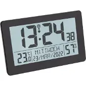 TFA 60.2557.01 Digital Alarm Clock Clair One Size / EU Plug 220V