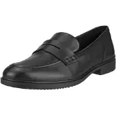 Ecco Confort Mocassins pour dames en noir noir 248-00-00870