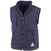 Result - Gilet pour enfants, matelassé LT4542 (140) (marine)