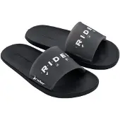 Rider - Sandales de bain illustrées pour hommes PP9177 (43 EU) (noir)