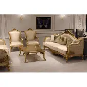 Xl Moebel Gmbh KlassischeSofagarnitur 311 Sitzer Couchgarnitur Holz Sessel Textil Komplett