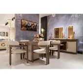 Xl Moebel Gmbh Elégant buffet en bois beige avec miroir moderne