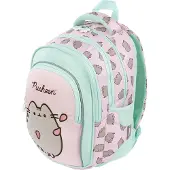 Markenlos Sac à dos 4 compartiments 16" BPL58 PUSHEEN PINK Majewski