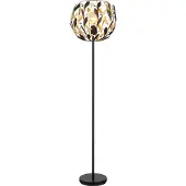 Globo Lighting Lampadaire métal noir mat, 1x E27