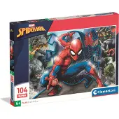 Clementoni CLE puzzle 104 SuperKolor SpiderMan 25044