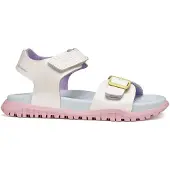 Geox J Sandal Fusbetto Gi Couleur Blanc