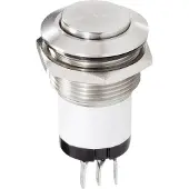 Renkforce RF-4707810 Bouton-poussoir de sonnette simple en acier inoxydable 24 V/1 A (RF-4707810)