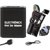 ELECTRONICX Adaptateur AUX Renault 12 Broches ▶ Compatible iPhone iPod iPad - Montage direct facile sans outil