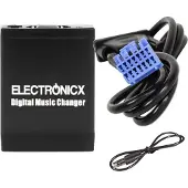 ELECTRONICX Radio Edition Adaptateur USB SD AUX pour Honda Acura jusqu'en 2006 ▶ Autoradio Adapter iPhone iPad iPod MP3 WMA - facile à installer sans perte de qualité