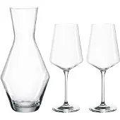 Leonardo Coffret 3 pieces : carafe + 2 verres Puccini L069528