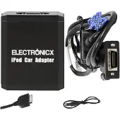 ELECTRONICX AUX iPhone iPod Adaptateur Renault 8-Pin ▶ Changeur CD Clio Twingo Kangoo