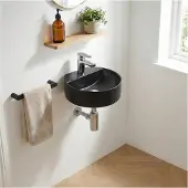 MOB-IN Vasque lave-mains suspendue ronde ROLLO