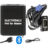 ELECTRONICX Adaptateur Bluetooth pour Renault 8 Pin ▶ Compatible iPhone iPad iPod AUX Bluetooth - Kit mains libres streaming audio sans fil