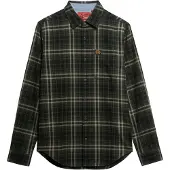 Superdry Chemise écru / olive / noir