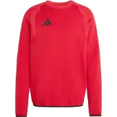 Adidas Tiro Travel Crew Sweatshirt Rouge L / Regular Homme