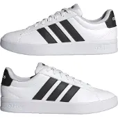 Adidas Baskets basses 'Grand Court 3.0' noir / blanc