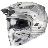 Mt Helmets Casque Streetfighter Sv S Belic à visière intégrale Gris M Gris M