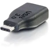C2G CG28868 changeur de genre de câble USB Type C USB Type A Noir