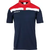 Uhlsport Offense 23 Polo Hommes - Marine / Rouge / Blanc