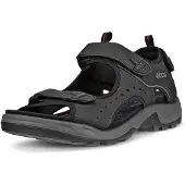 Ecco Sandales 'Sandalette Herren 822044/12001 Rauleder in schwarz' noir