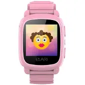 Elari Smartwatch GPS Voicechat SOS BT MicroSim IP54 Schrittz. pink KIDPHONE 2 PINK