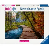 Ravensburger Puzzle Sentier forestier automnal - 1000 pièces.