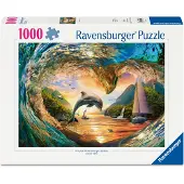 Ravensburger 12001711 Saut dans le coucher de soleil - 1000 pièces