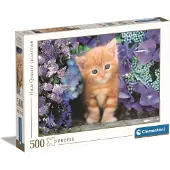 Clementoni Puzzle 500 HQC Chat roux 30415