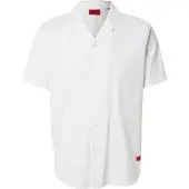 HUGO Ellino 10278383 Short Sleeve Shirt Blanc L Homme