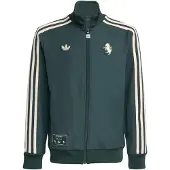 Adidas Veste de survêtement 'Juventus Turin Terrace Icons' ivoire / vert foncé