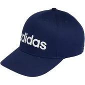 Adidas Casquette de sport 'LINEAR' bleu foncé / blanc