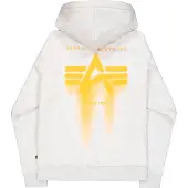 Alpha industries Spray Print Hoodie Gris 2XL Homme