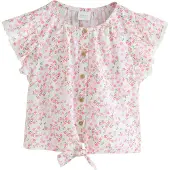 Next Chemisier rose / rouge / blanc