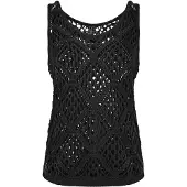Imily Bela Tops en tricot noir