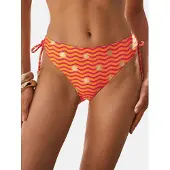 Love & roses Bas de bikini or / orange