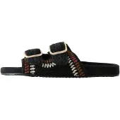 Next Mule marron / noir / blanc