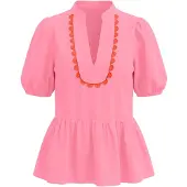 Imily Bela Chemisier rose / rouge