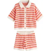 Next Set homard / rose / blanc